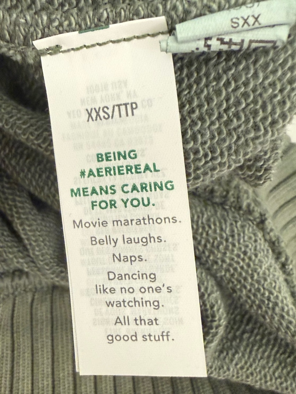 aerie Women’s Fleece Cardigan in Olive Fun. Size XXS, NWT - Picture 7 of 10